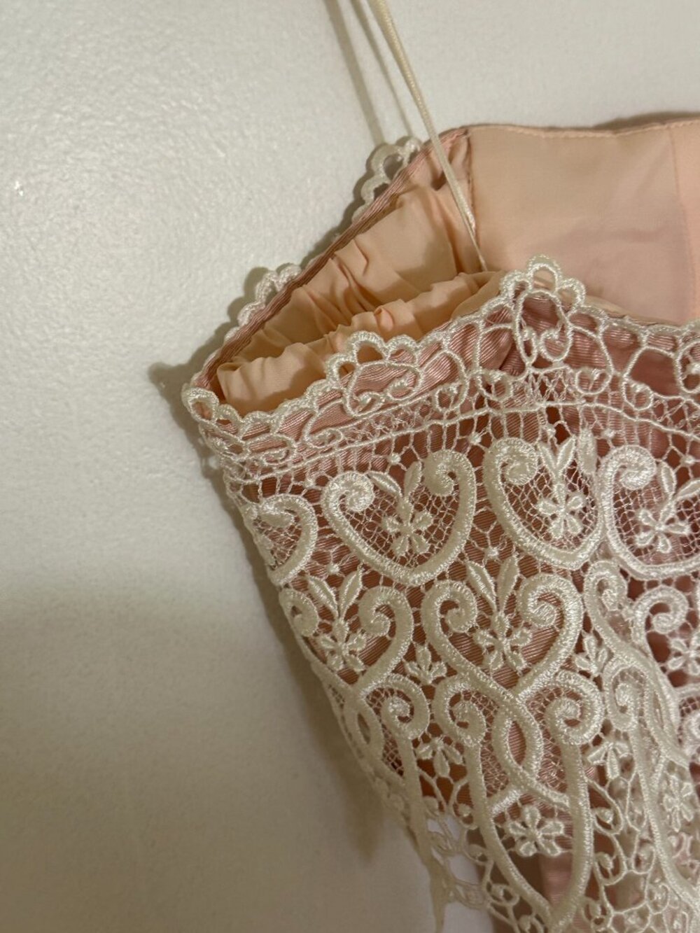Jessica McClintock Bridal Vintage Bridesmaid Romantic English garde Cottagecore - Picture 4 of 10